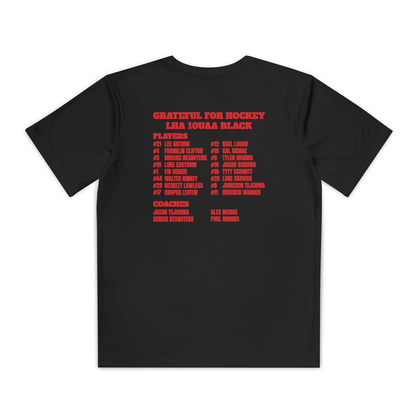 SAMPLE MOCK UP - NFS - LHA Silversticks Dryland Tees