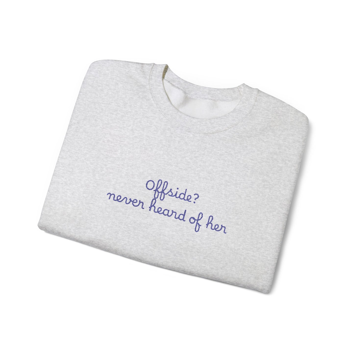 Embroidered Offside? Crewneck Sweatshirt