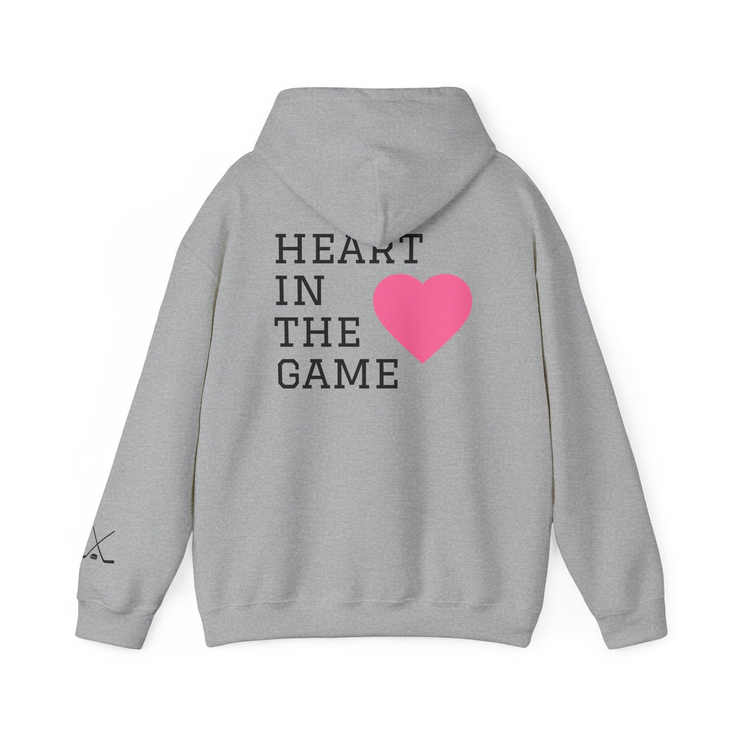 Adult Heart in the Game Hoodie