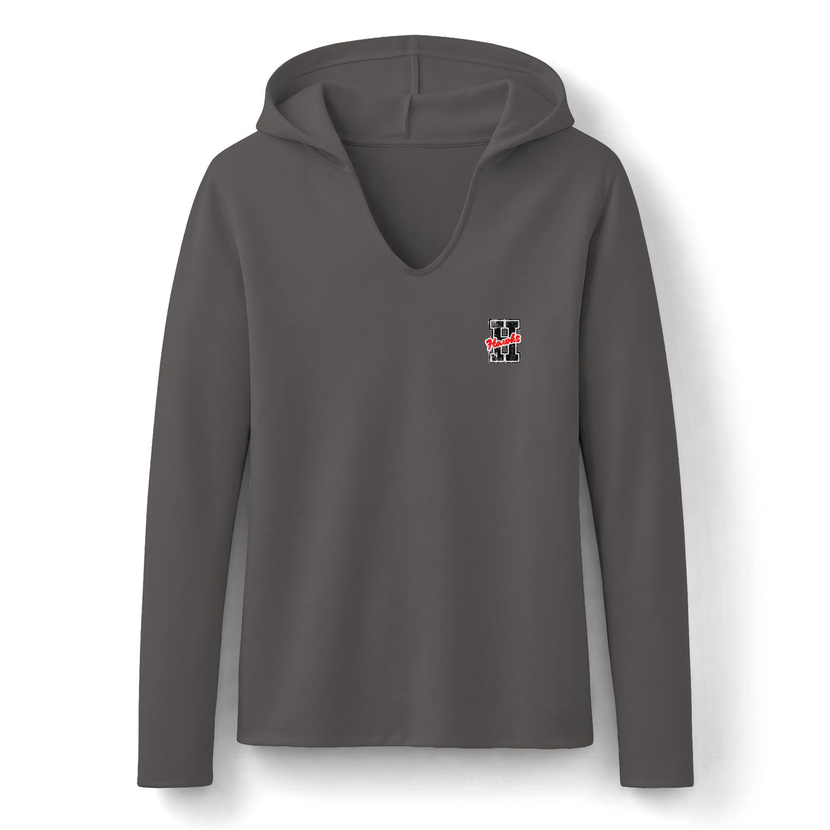 Hawks Distressed 'H' Logo Women's Hoodie
