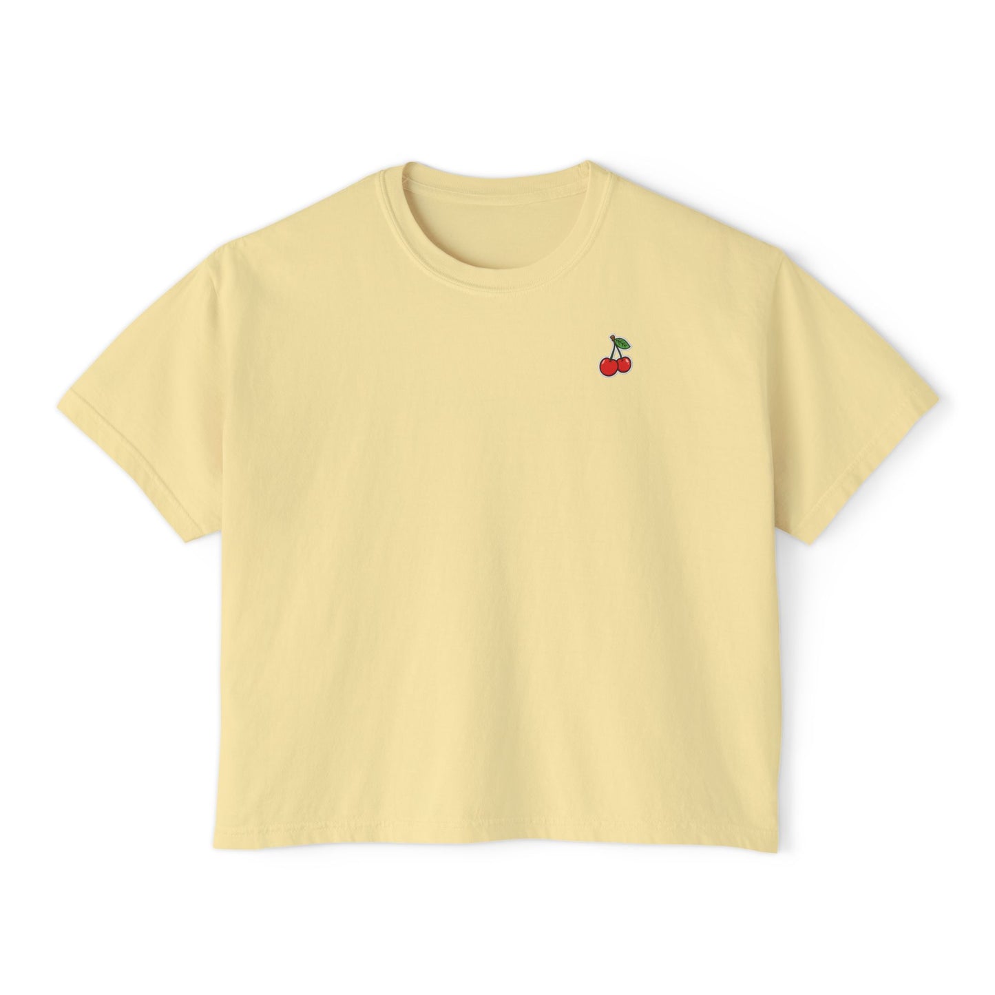 Women's Cherry Picked Boxy Tee
