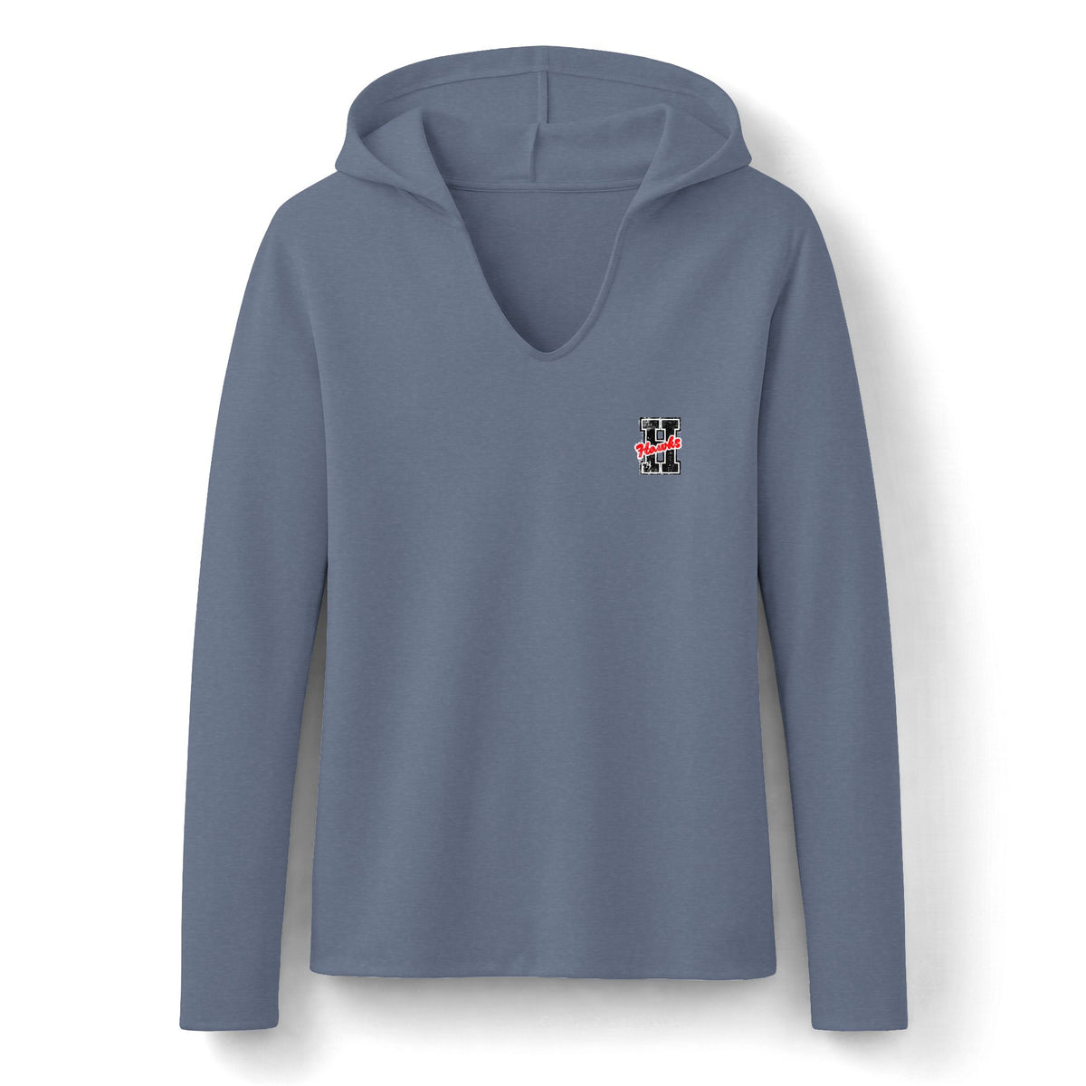 Hawks Distressed 'H' Logo Women's Hoodie
