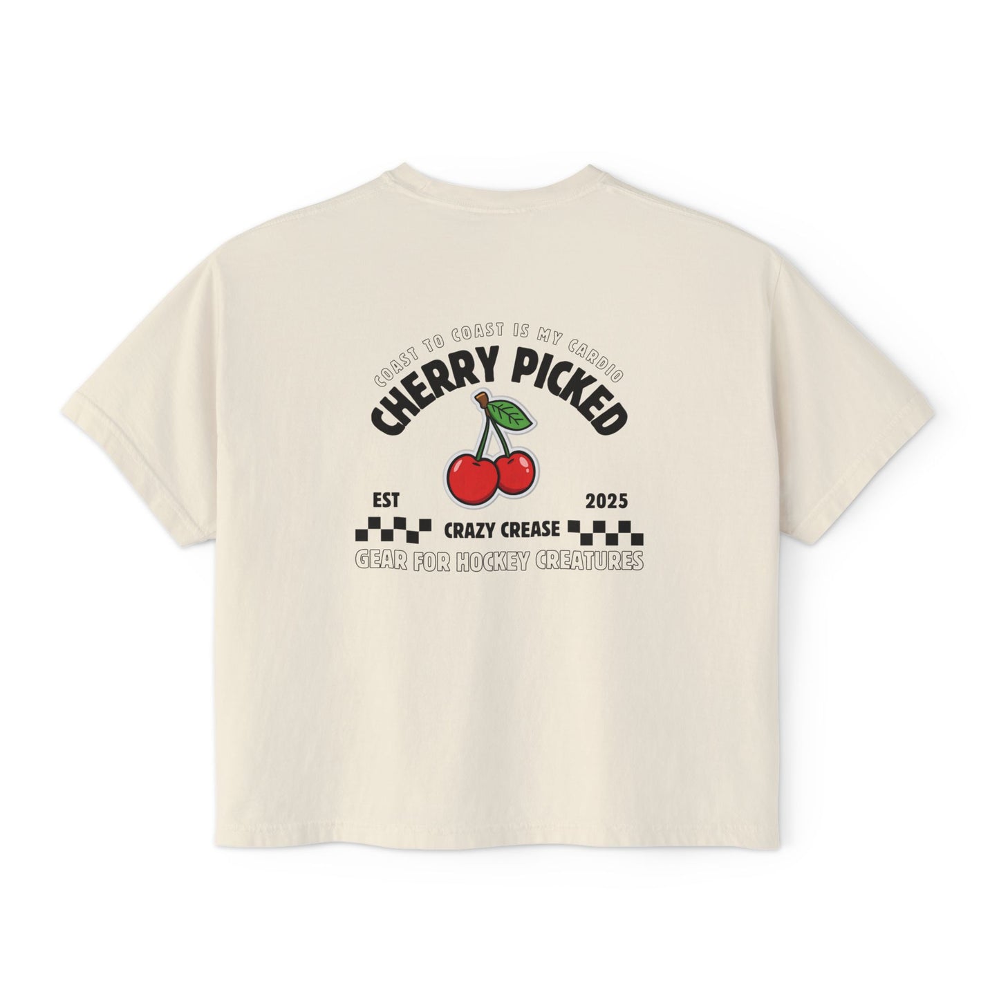 Women's Cherry Picked Boxy Tee