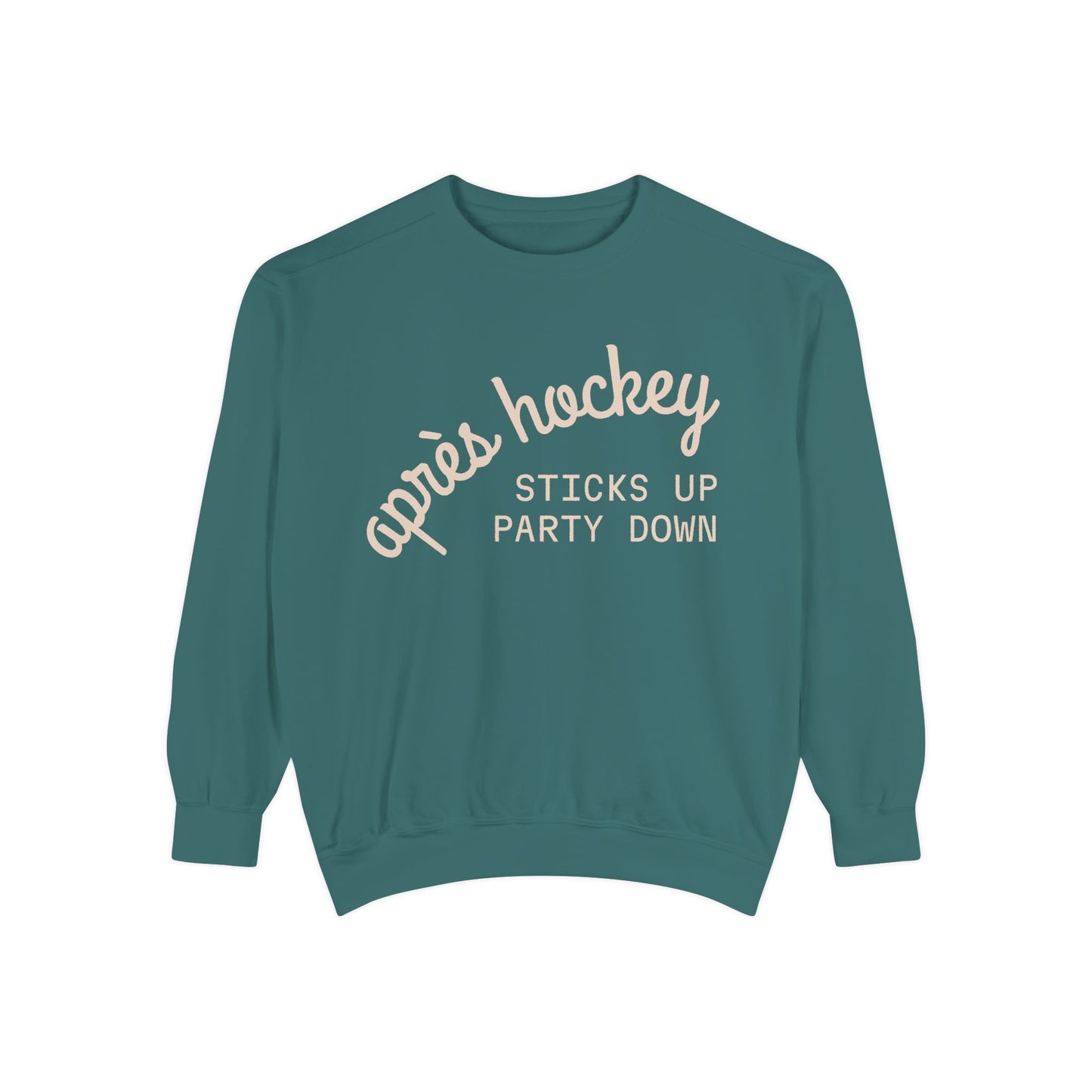 Women's Apres Hockey Comfort Colors Crewneck