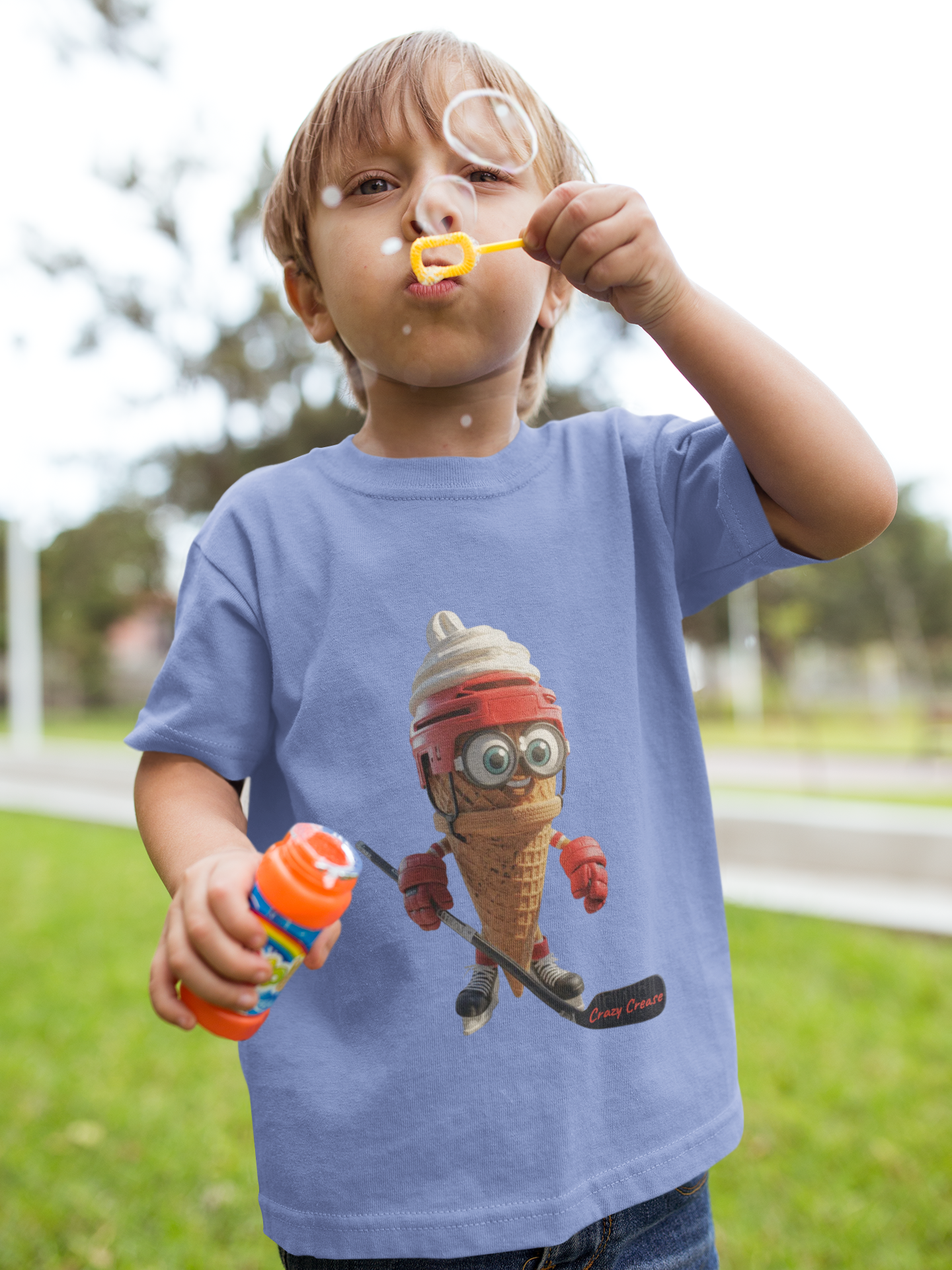 youth Ice Cream Hockey Tee