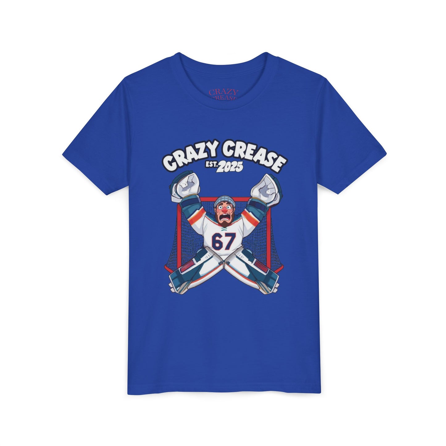 Youth 67 Goalie Hockey Tee