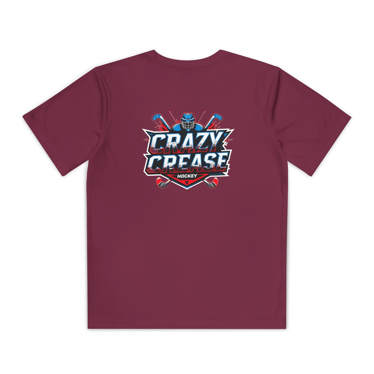 Youth Crazy Crease Hockey Tee