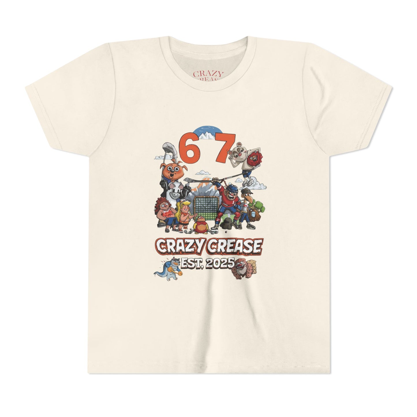 Youth Silly Creatures 67  Tee