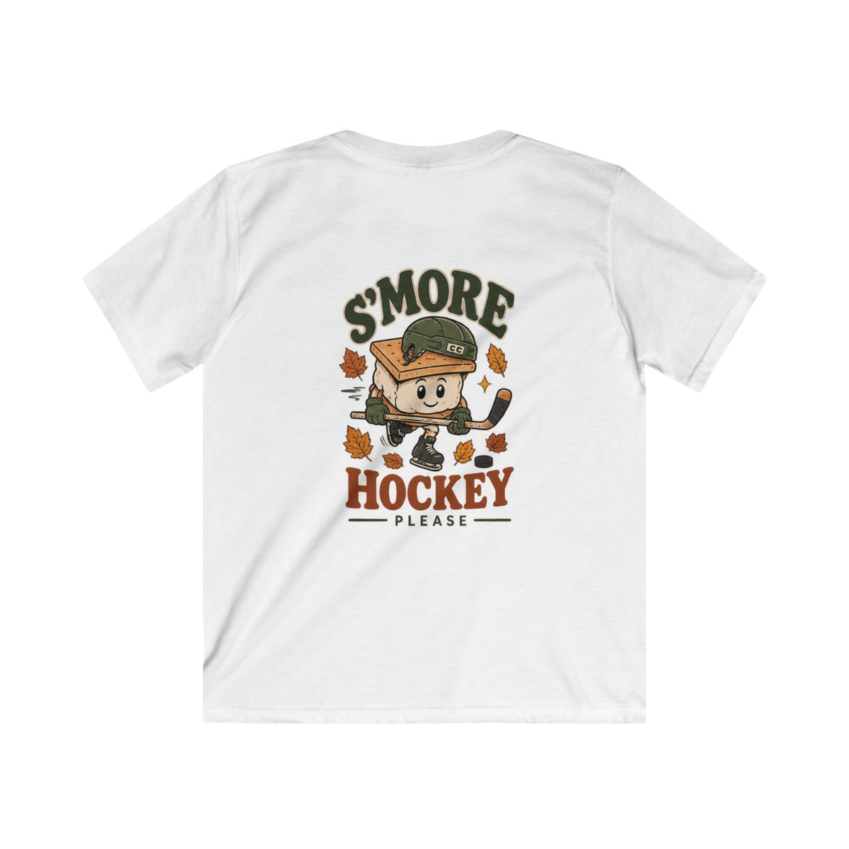 Kids "S'more Hockey Please" Tee