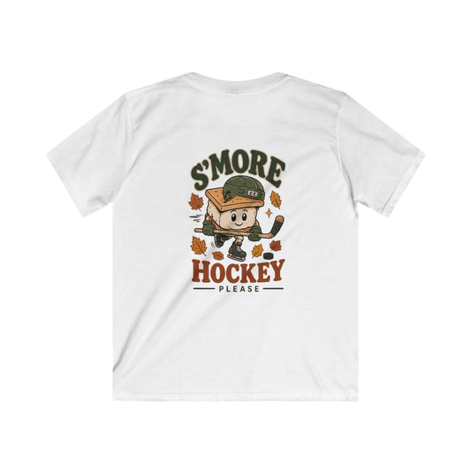 Kids "S'more Hockey Please" Tee