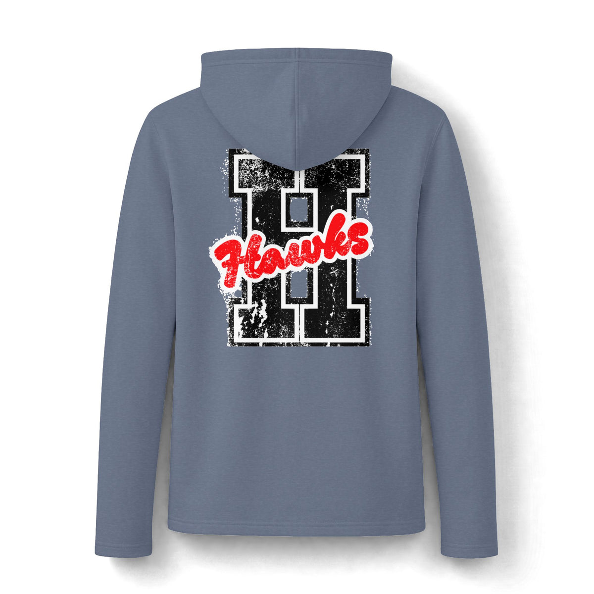 Hawks Distressed 'H' Logo Women's Hoodie
