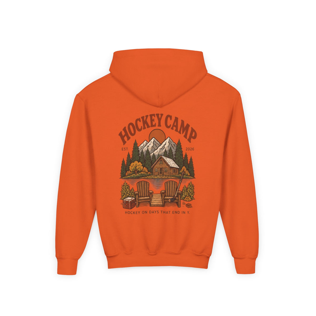 Youth Retro Hockey Camp Hoodie