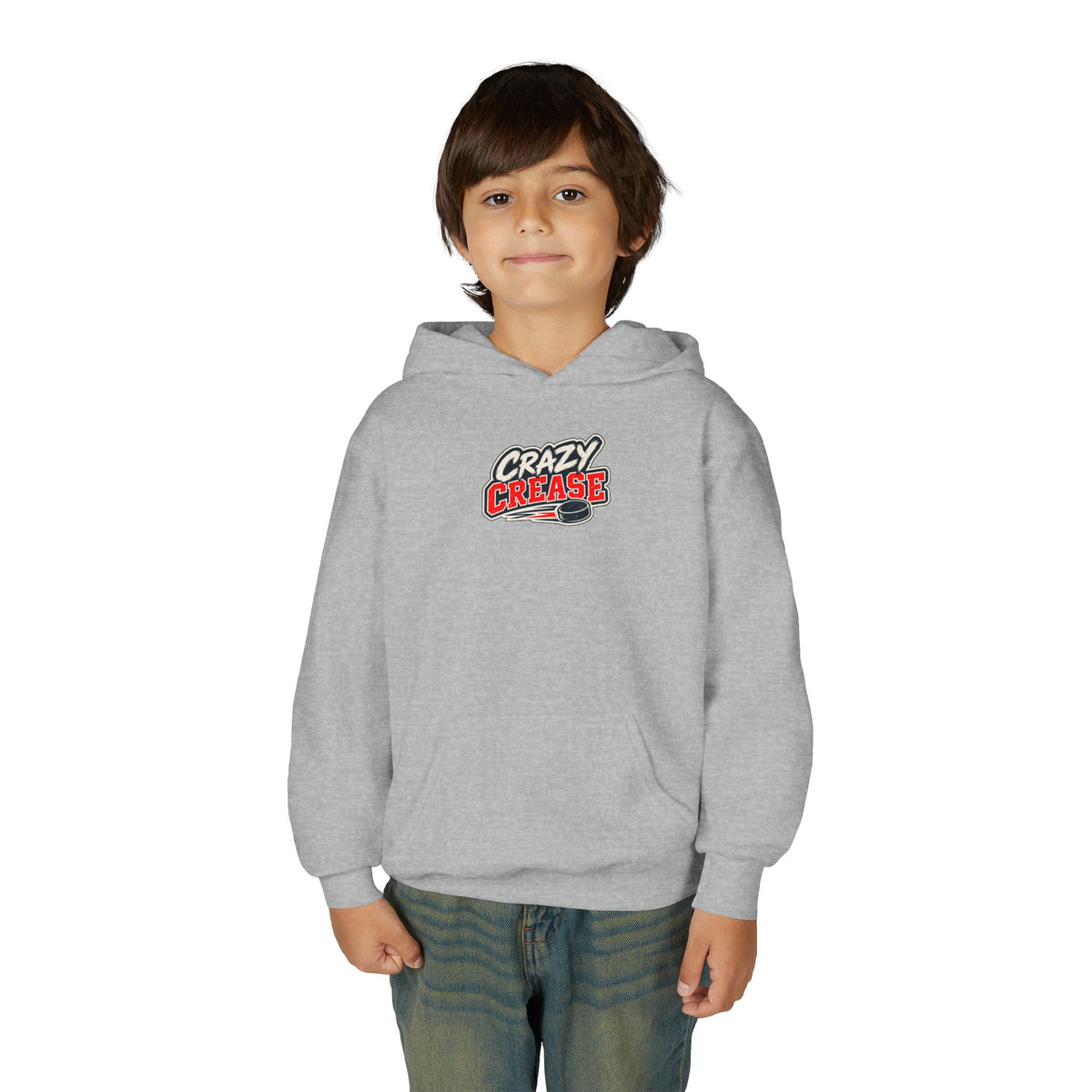 Youth Retro Patches Hooded Sweatshirt