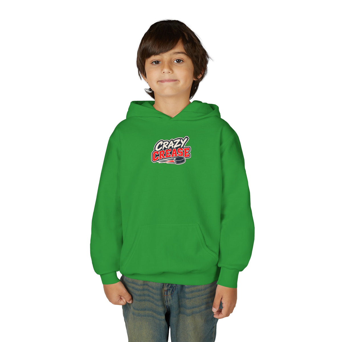 Youth Retro Patches Hooded Sweatshirt