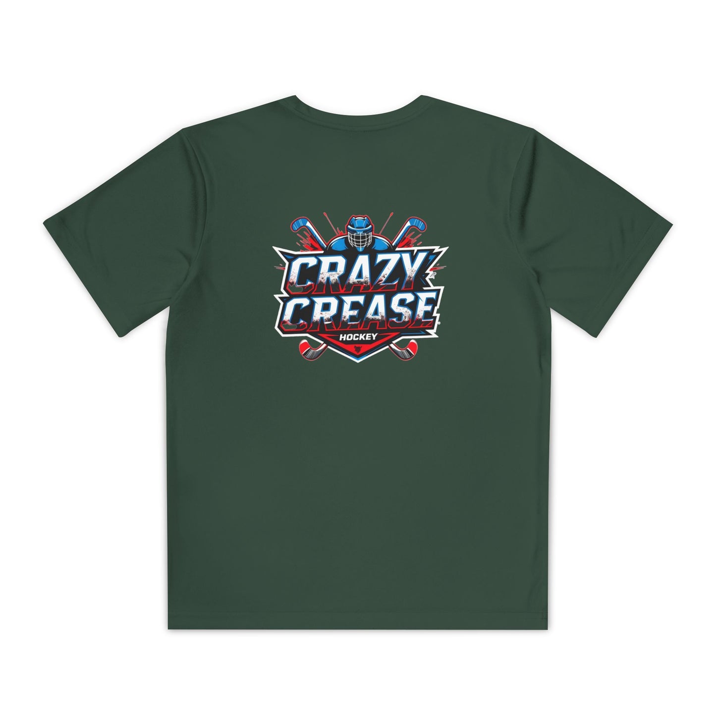 Youth Crazy Crease Hockey Tee