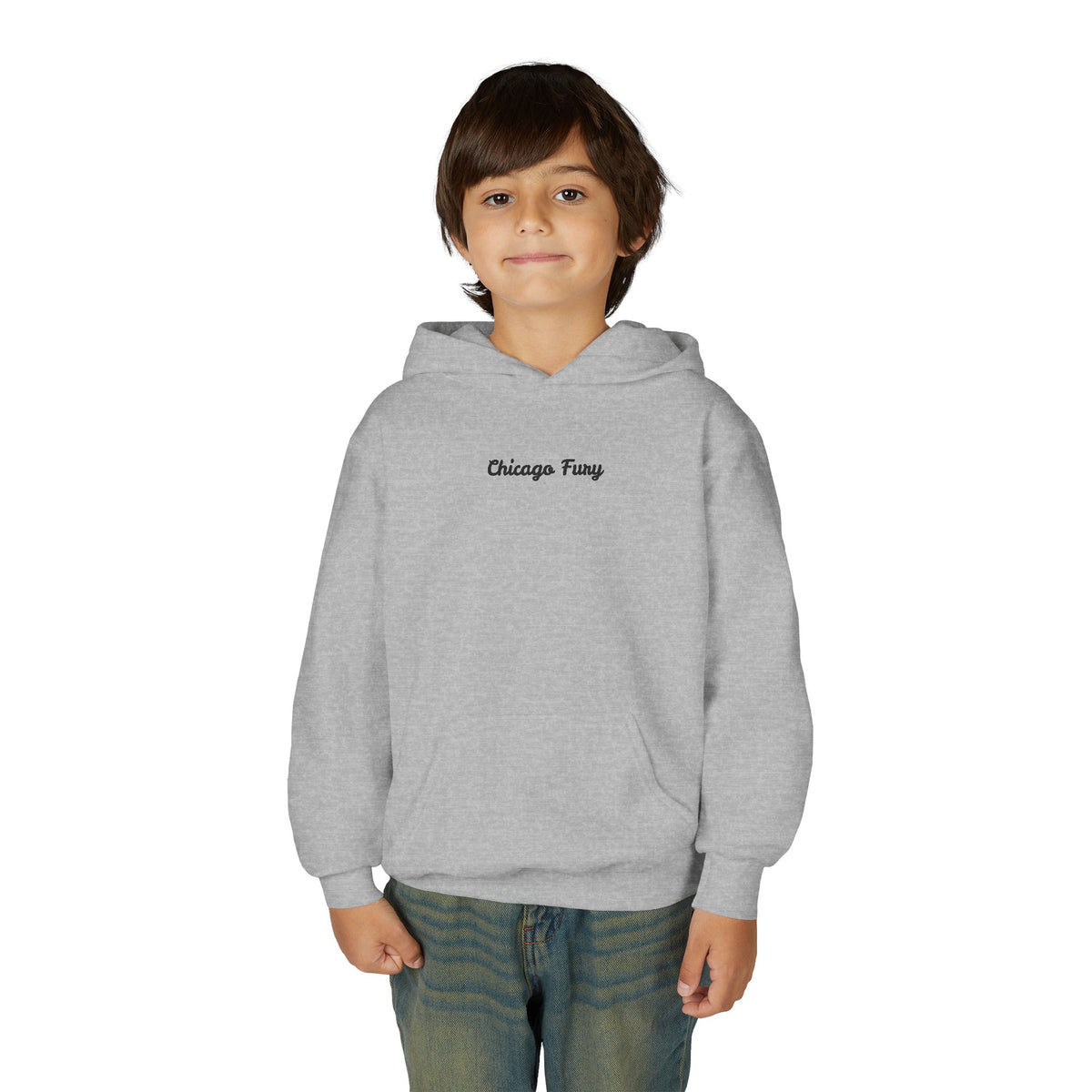 Youth Custom Fury Heavy Blend Hooded Sweatshirt