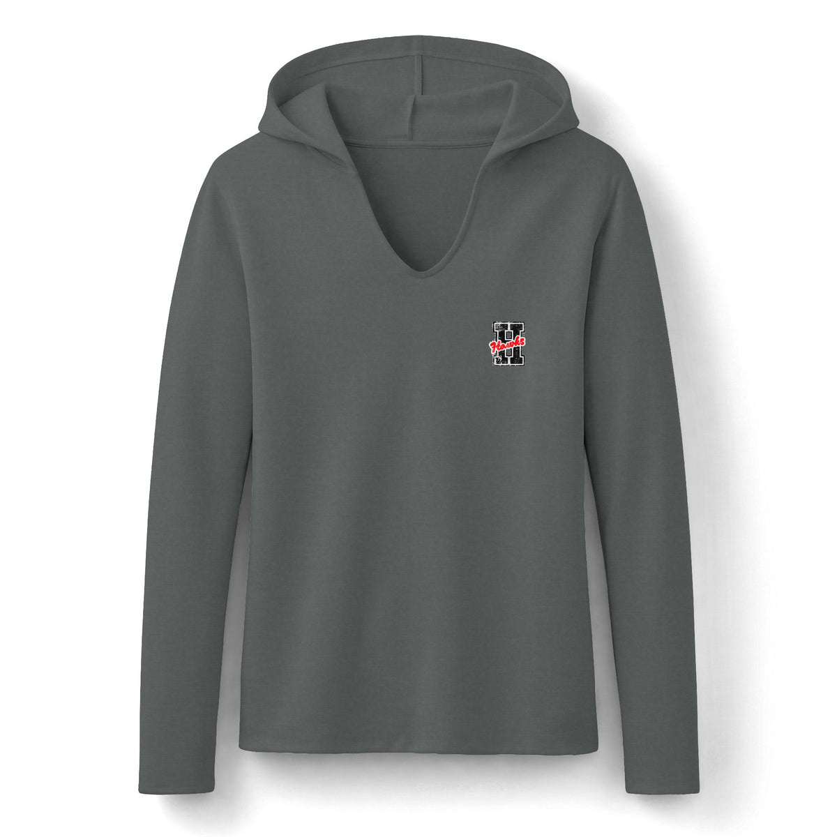 Hawks Distressed 'H' Logo Women's Hoodie