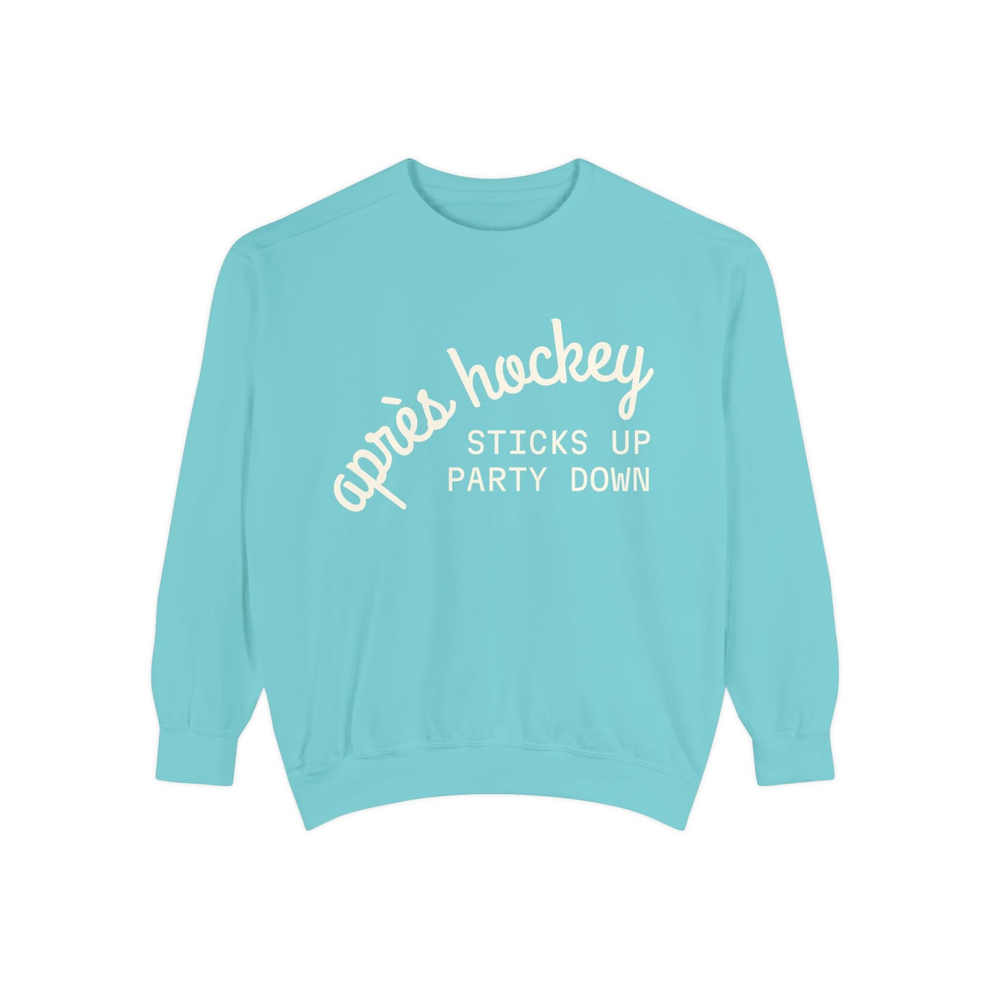 Women's Apres Hockey Comfort Colors Crewneck