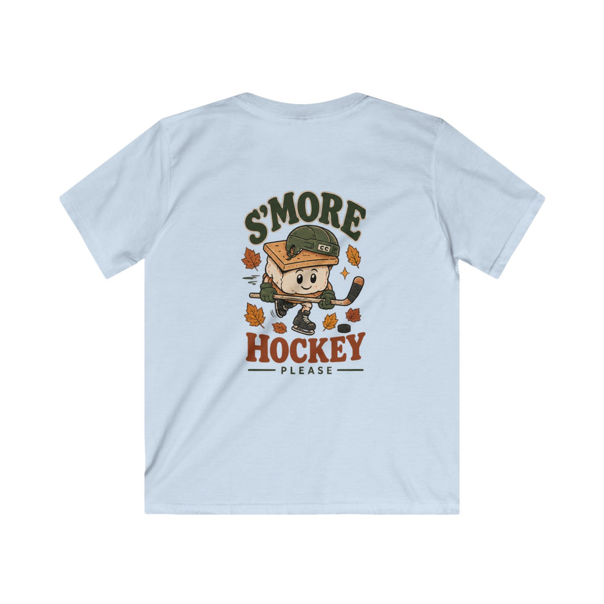 Kids "S'more Hockey Please" Tee