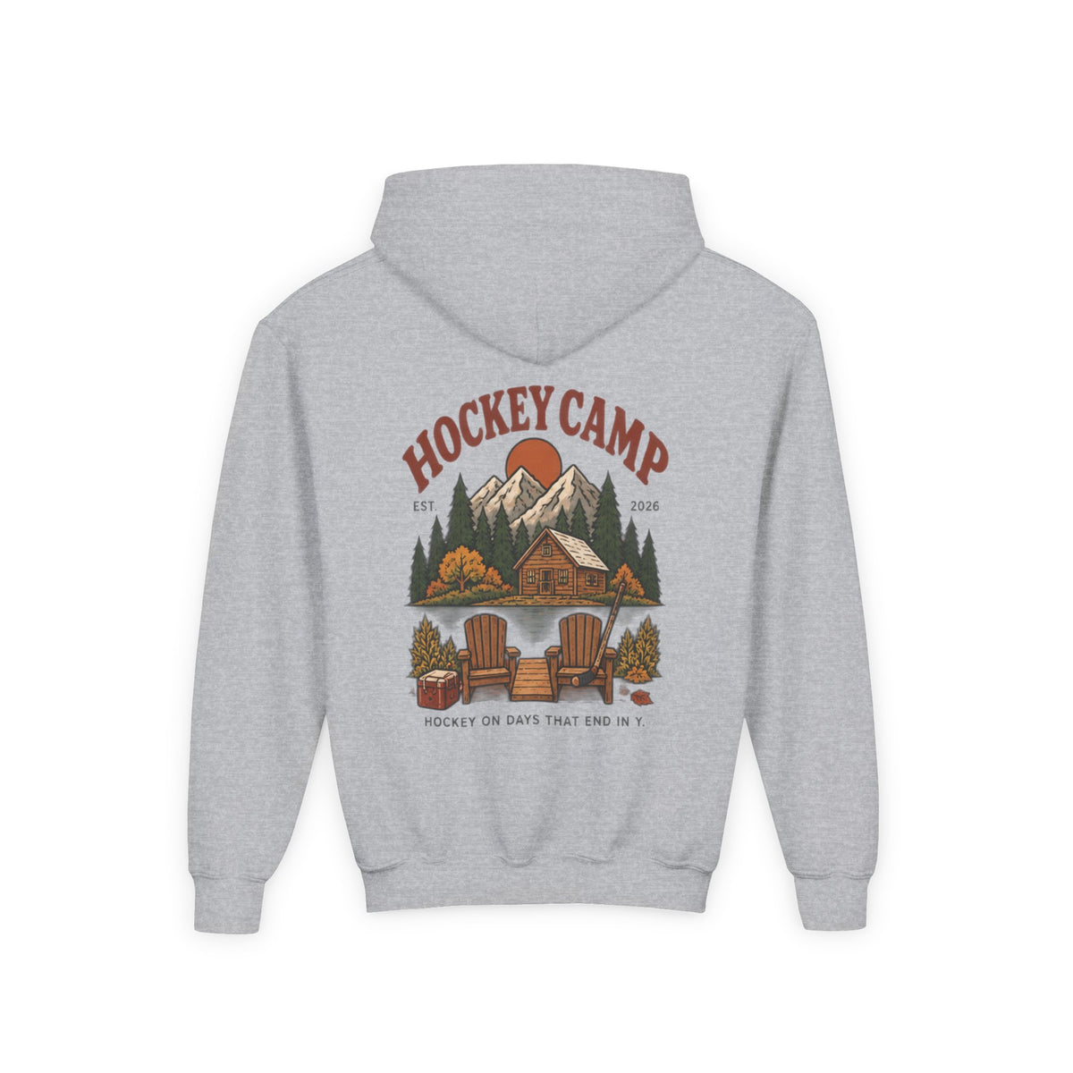 Youth Retro Hockey Camp Hoodie