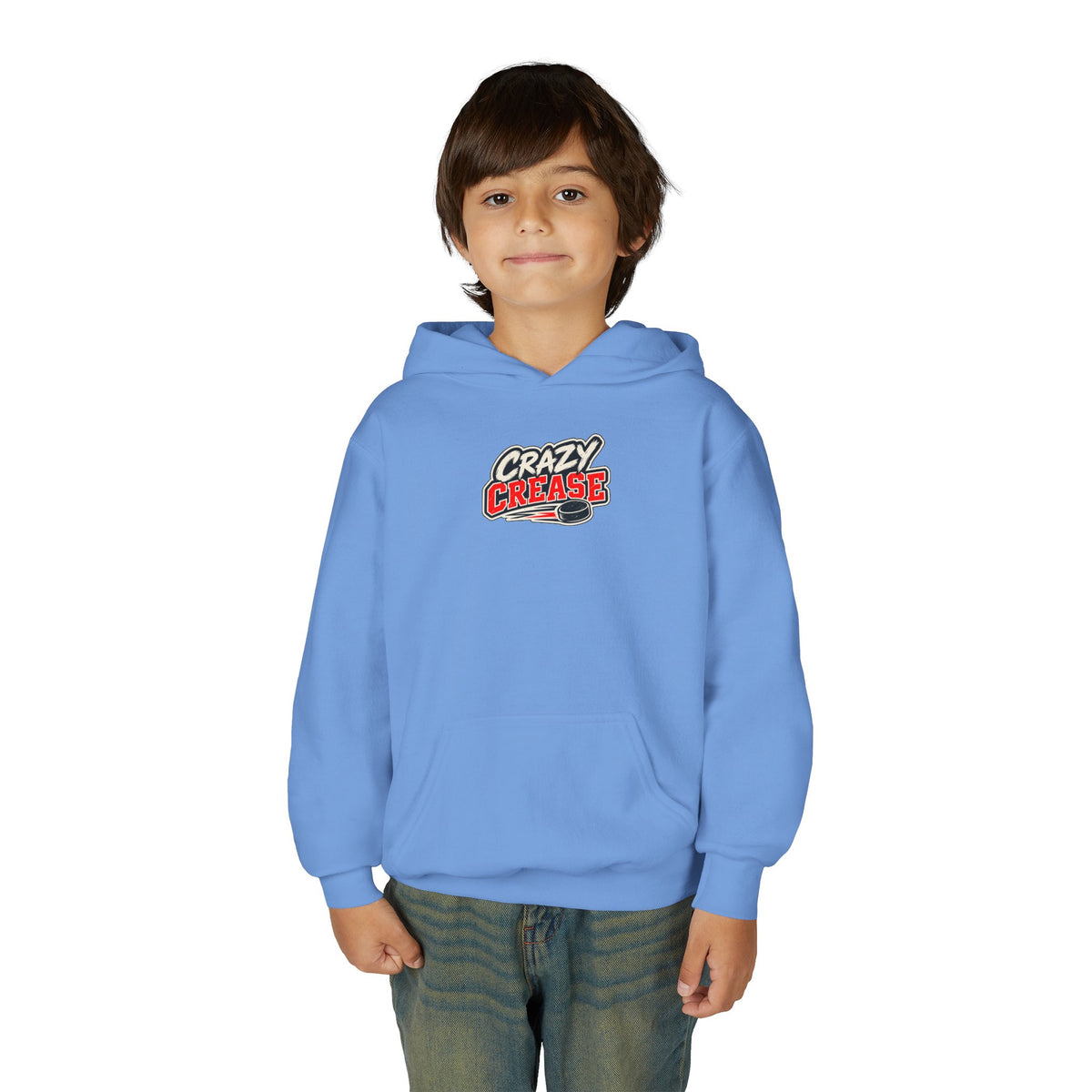 Youth Retro Patches Hooded Sweatshirt