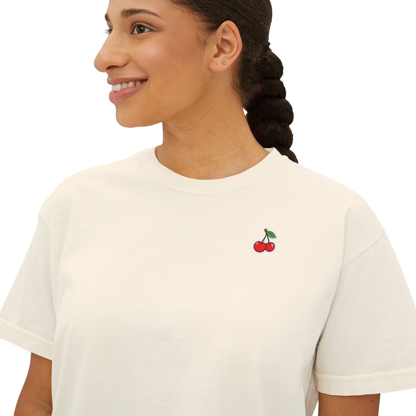 Women's Cherry Picked Boxy Tee