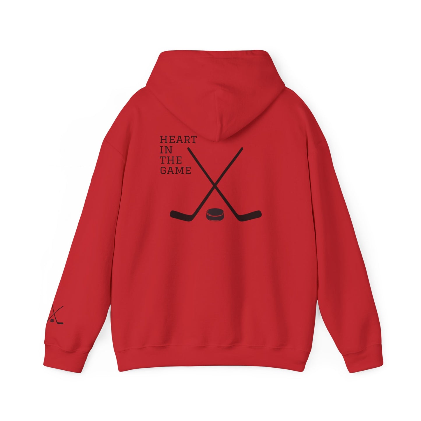Adult Heart in the Game Hoodie