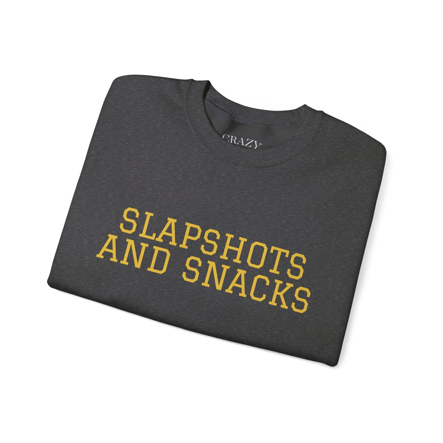 Adult Slapshots & Snacks Sweatshirt