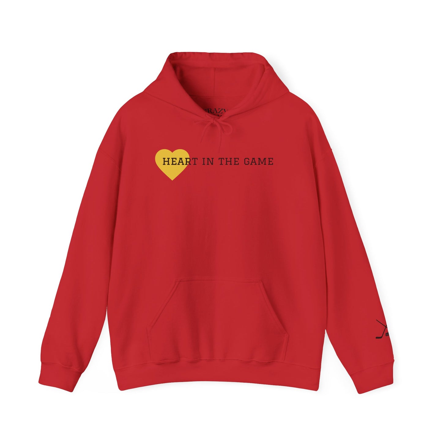 Adult Heart in the Game Hoodie