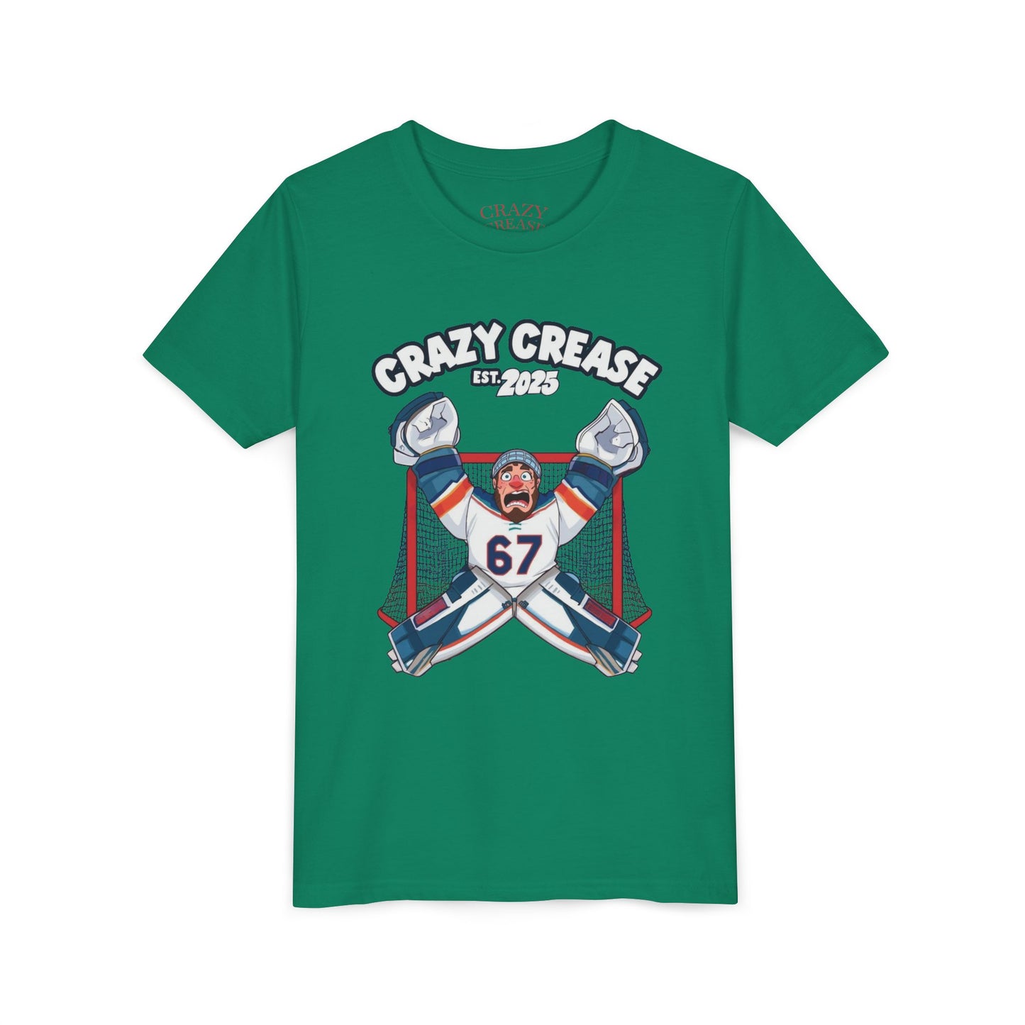 Youth 67 Goalie Hockey Tee
