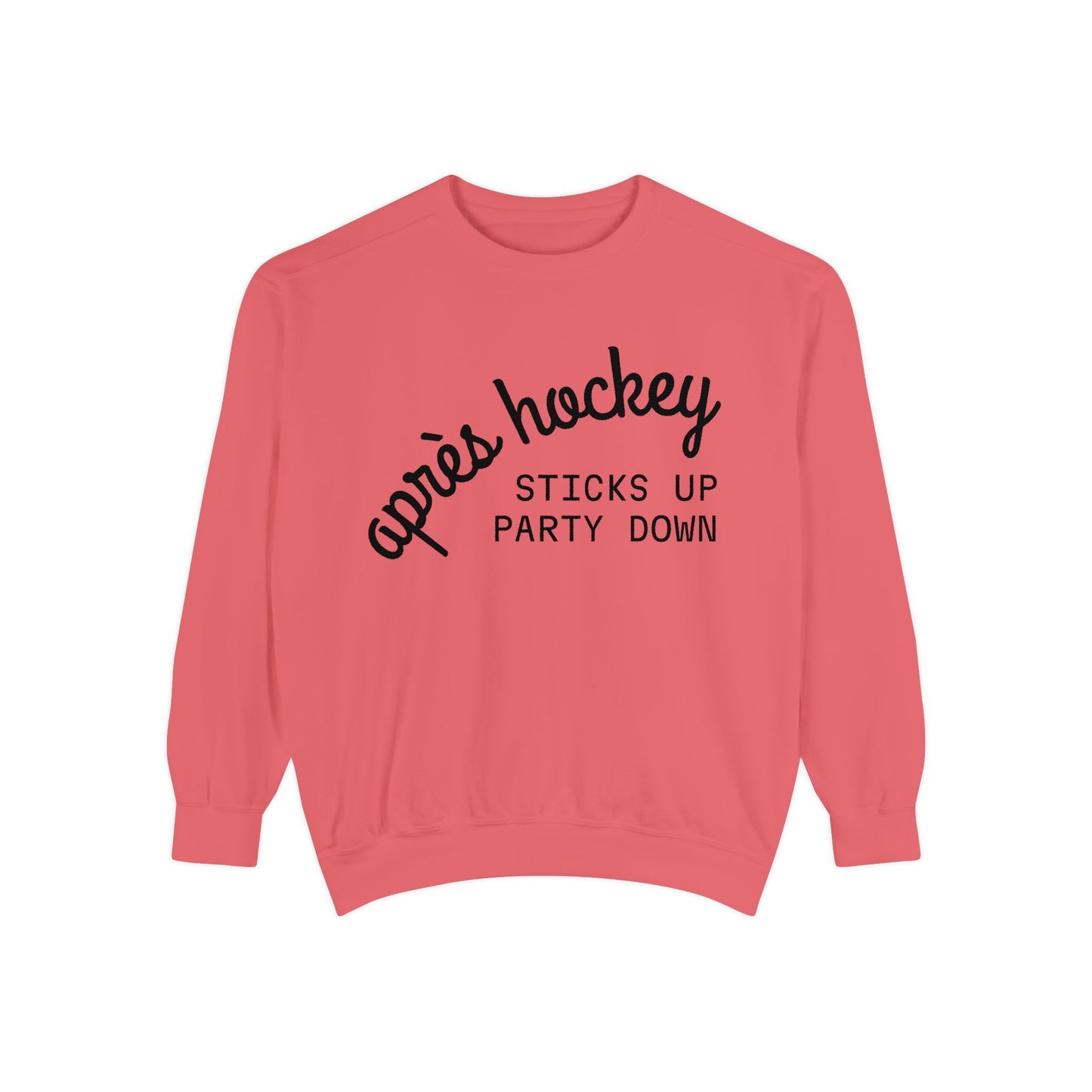 Women's Apres Hockey Comfort Colors Crewneck