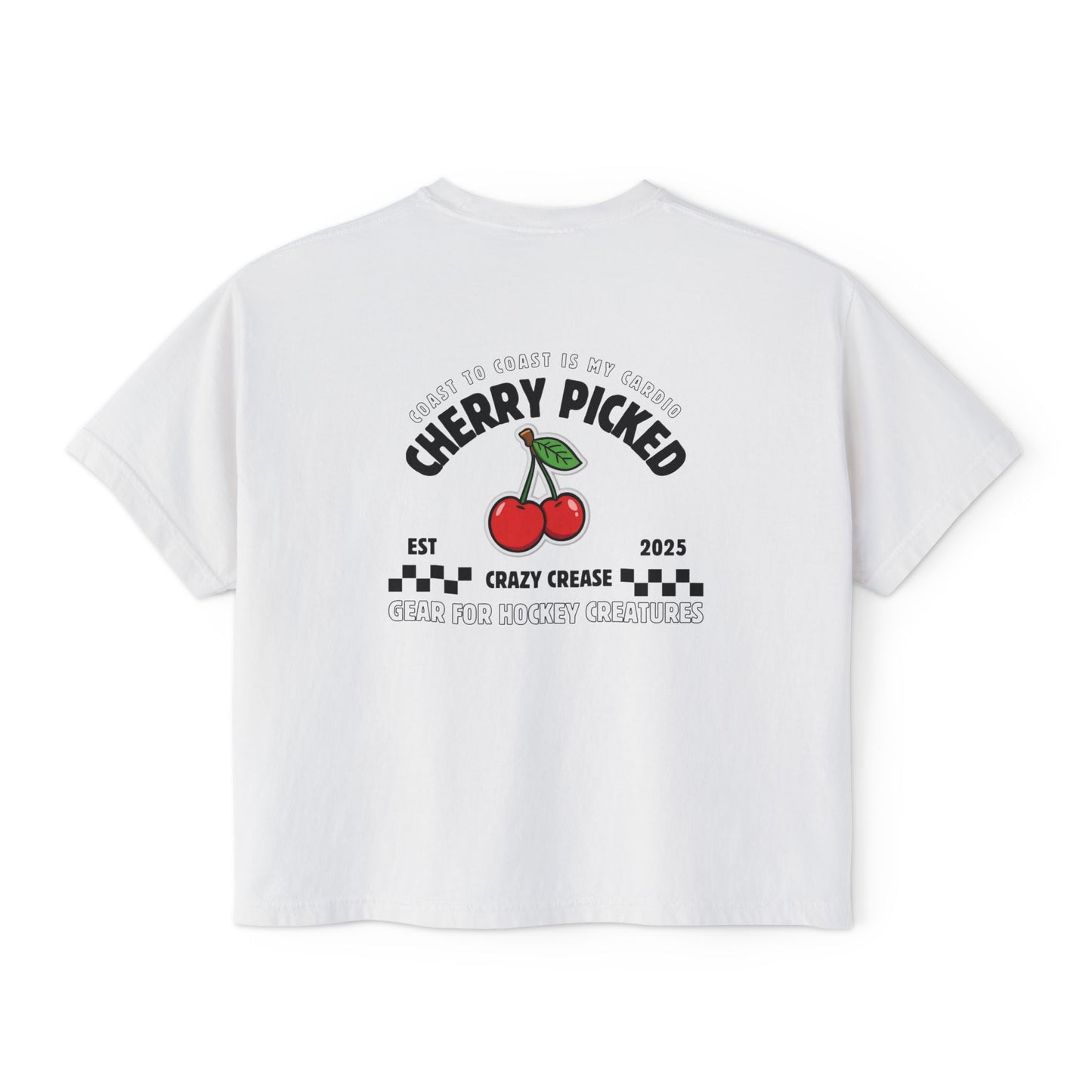 Women's Cherry Picked Boxy Tee