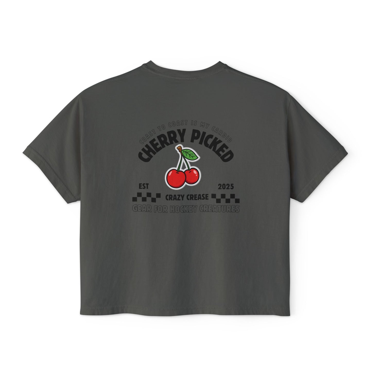 Women's Cherry Picked Boxy Tee