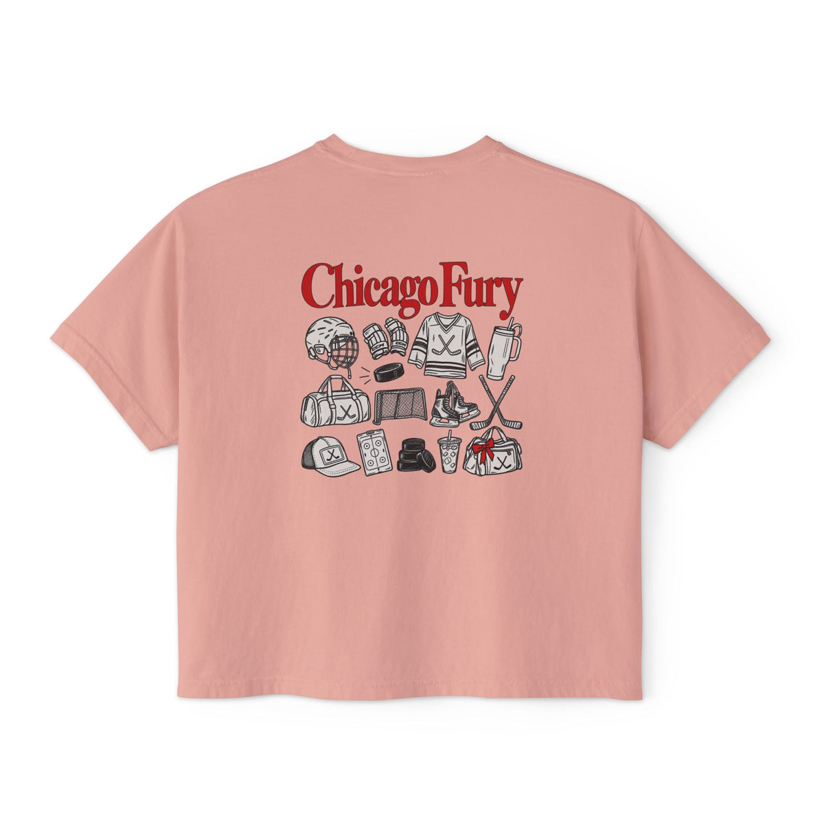 Chicago Fury Hockey Gear Women's Boxy Tee