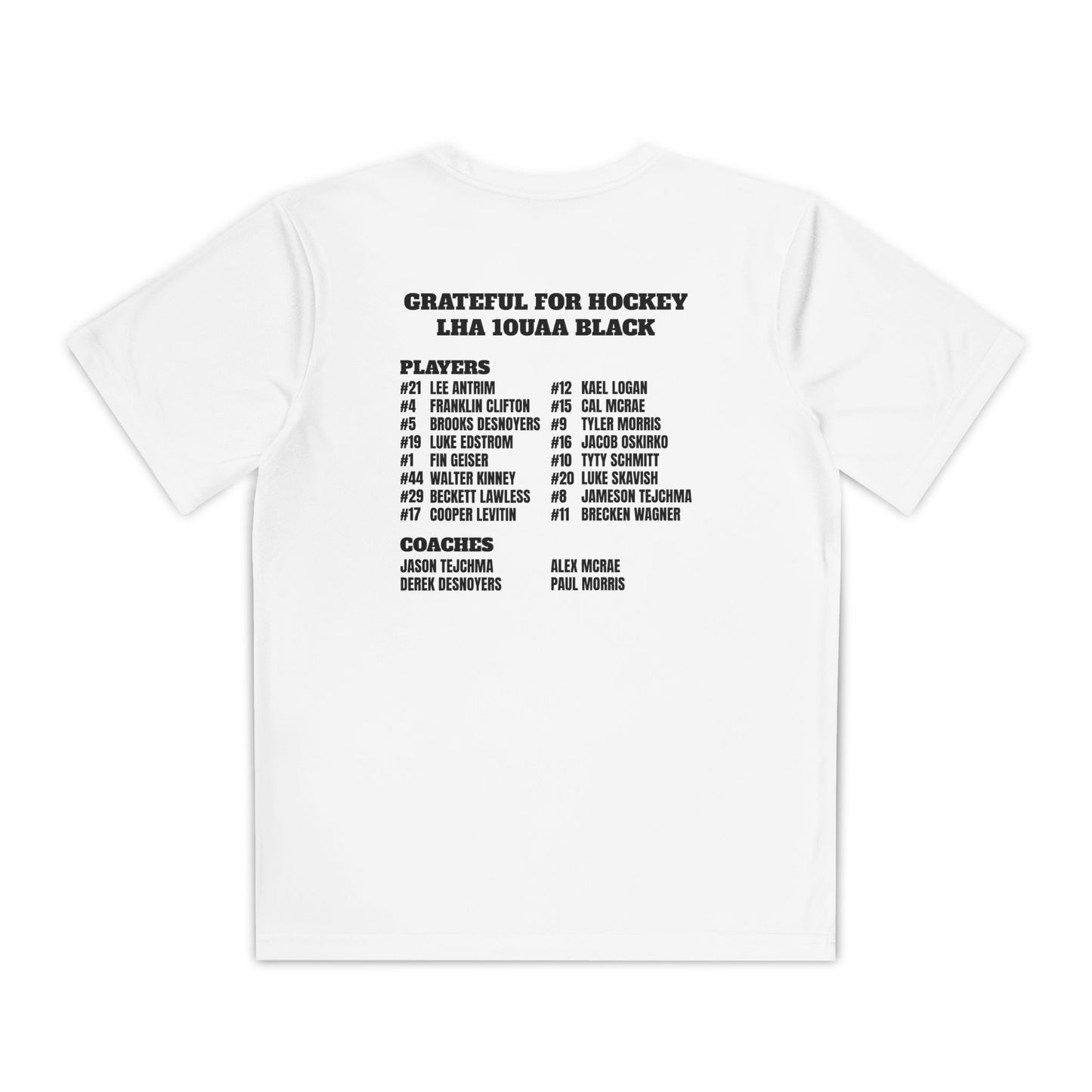 SAMPLE MOCK UP - NFS - LHA Silversticks Dryland Tees