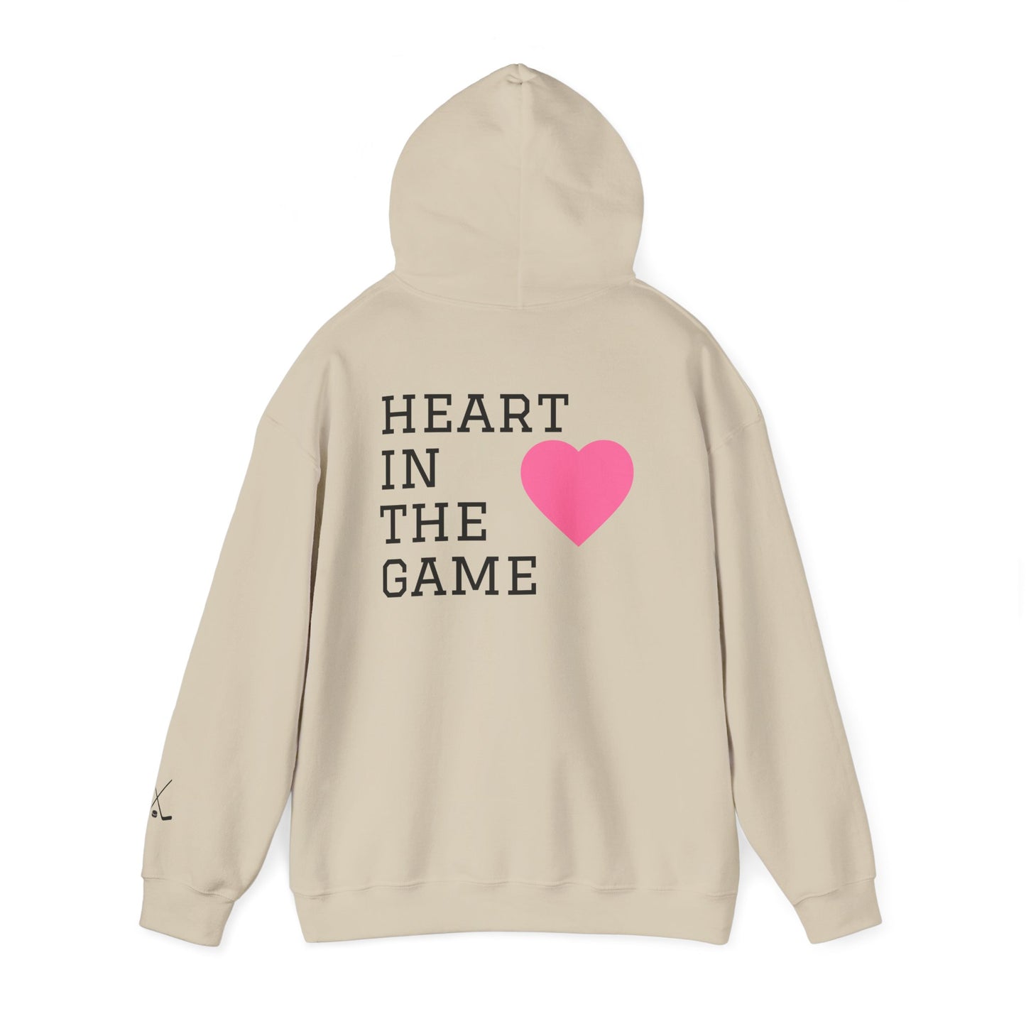 Adult Heart in the Game Hoodie