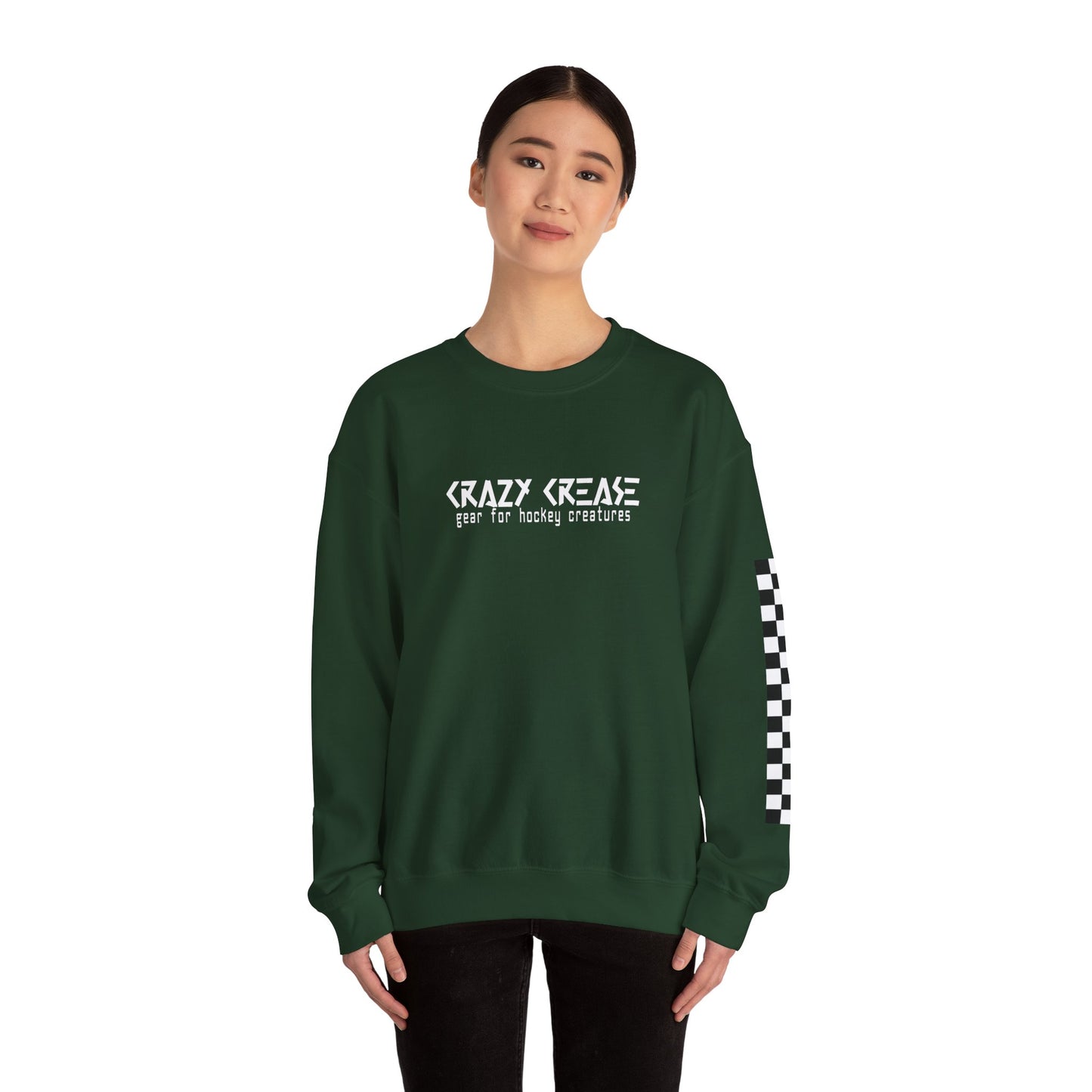 Adult Tape Logo Crewneck Sweatshirt