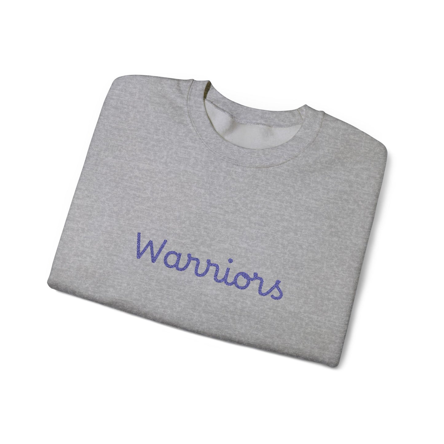 Embroidered Warriors Unisex Heavy Blend™ Crewneck