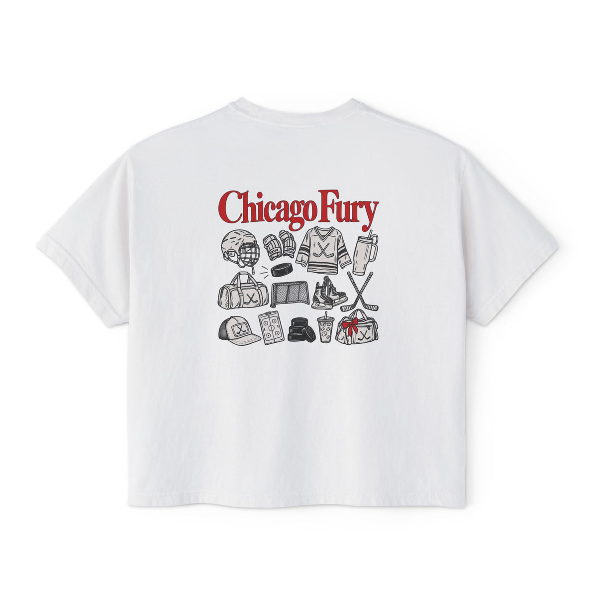 Chicago Fury Hockey Gear Women's Boxy Tee