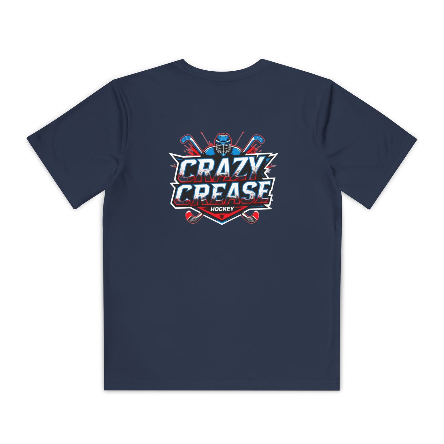 Youth Crazy Crease Hockey Tee
