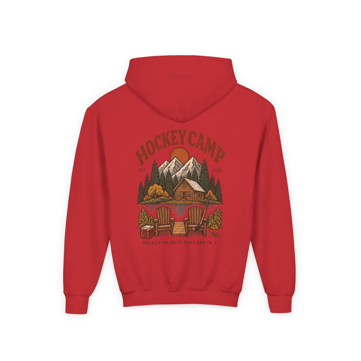 Youth Retro Hockey Camp Hoodie