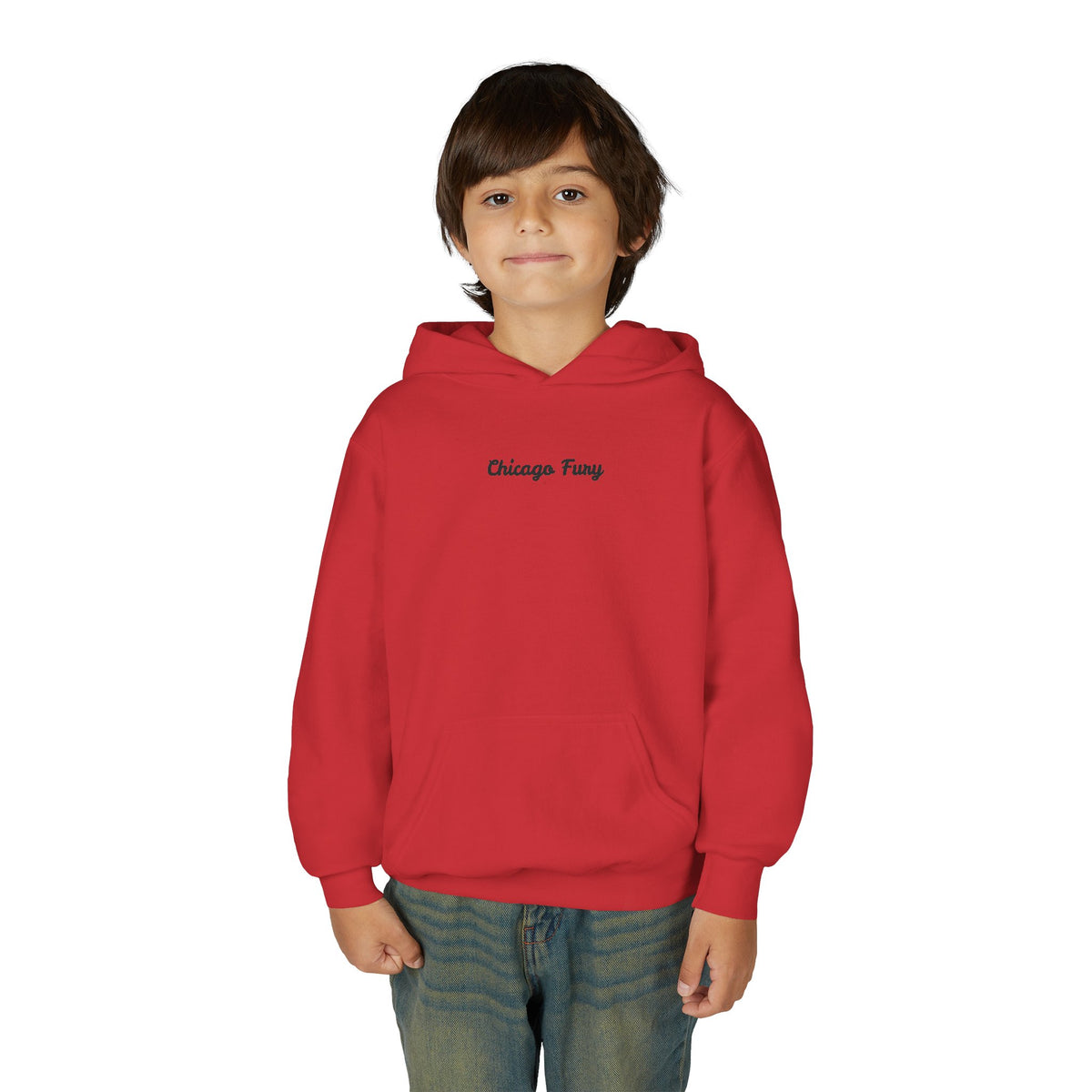 Youth Custom Fury Heavy Blend Hooded Sweatshirt