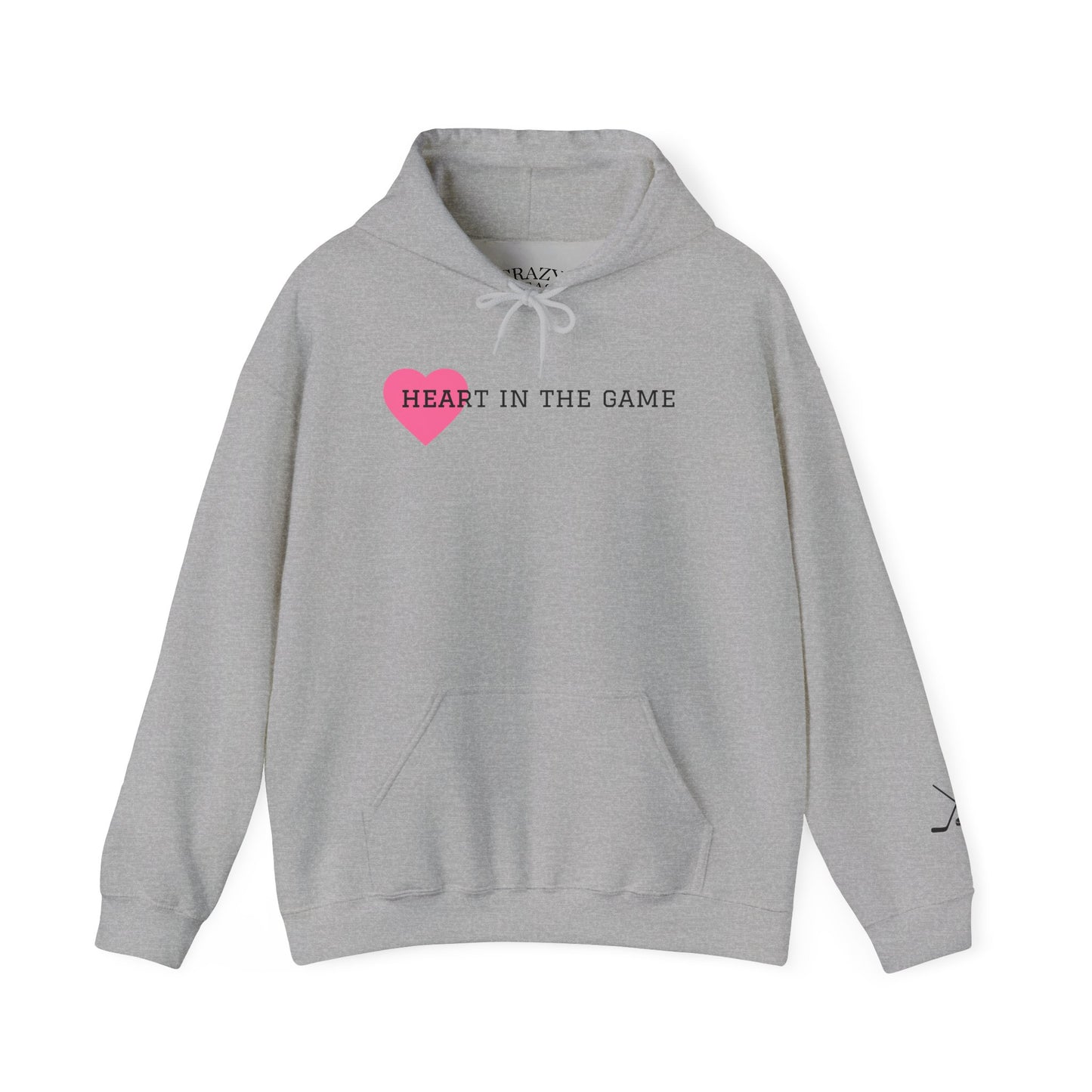 Adult Heart in the Game Hoodie