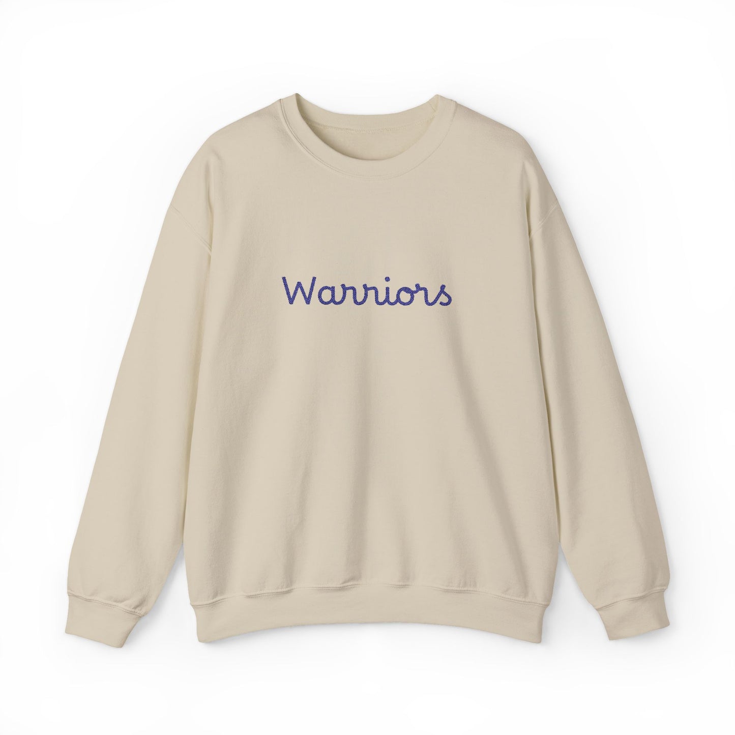 Embroidered Warriors Unisex Heavy Blend™ Crewneck