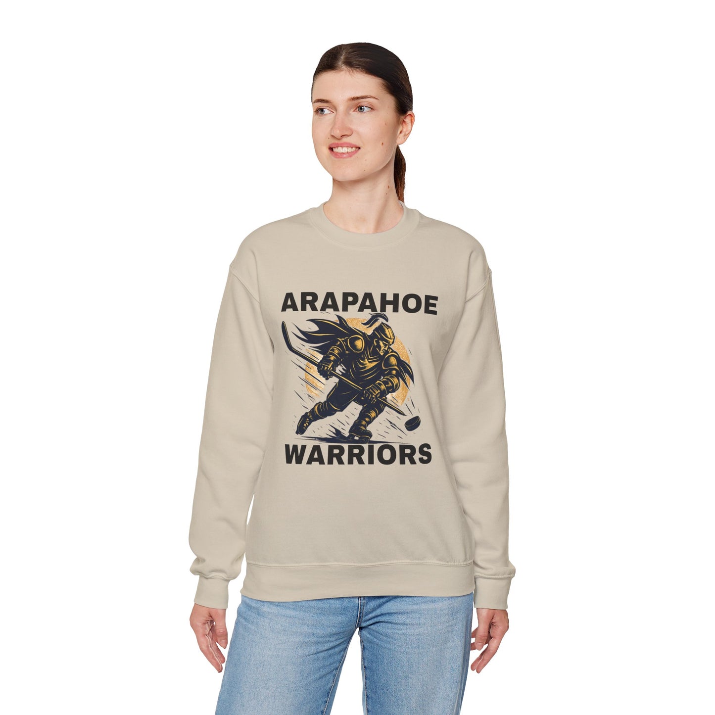 Adult Retro Arapahoe Warriors Game Day Sweatshirt