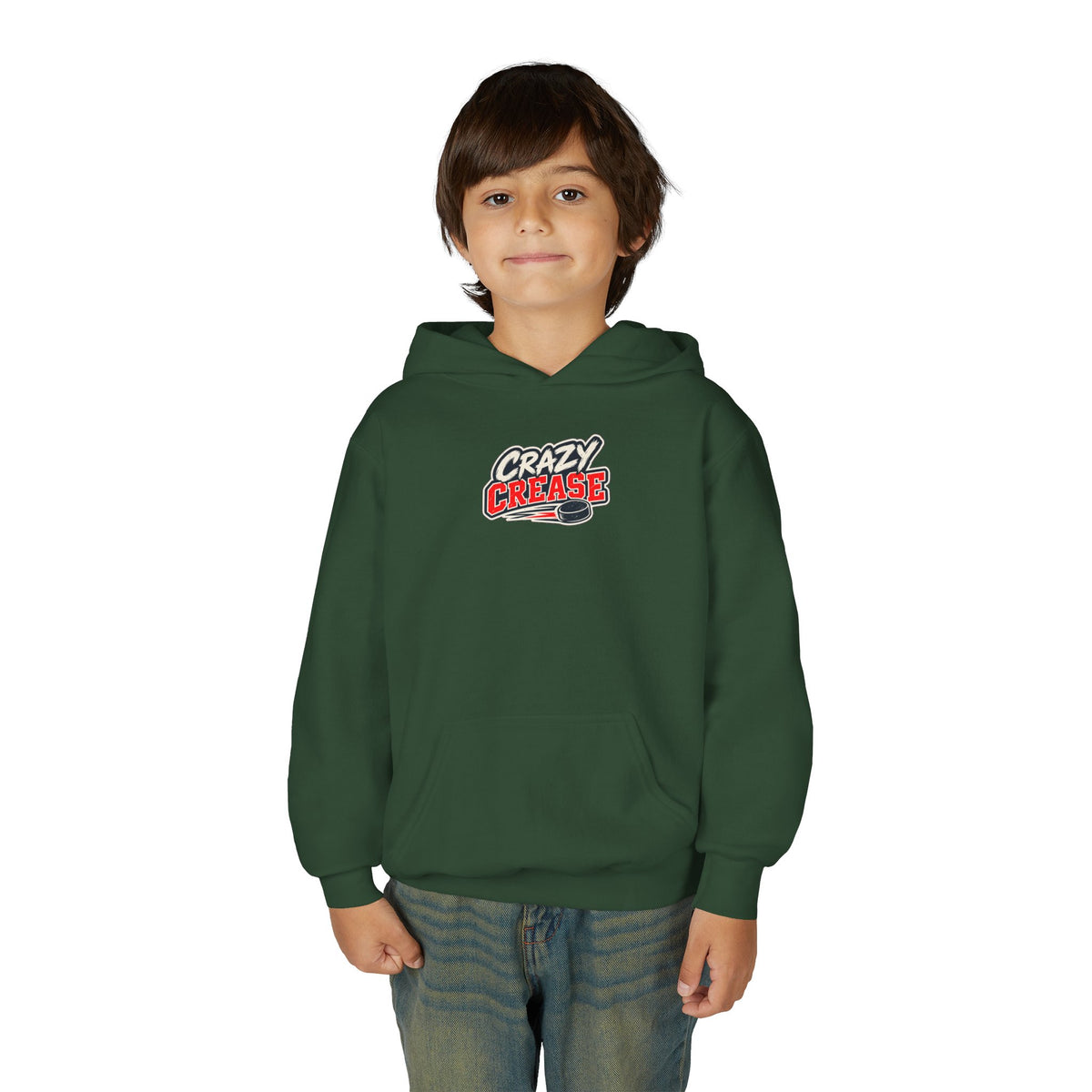 Youth Retro Patches Hooded Sweatshirt