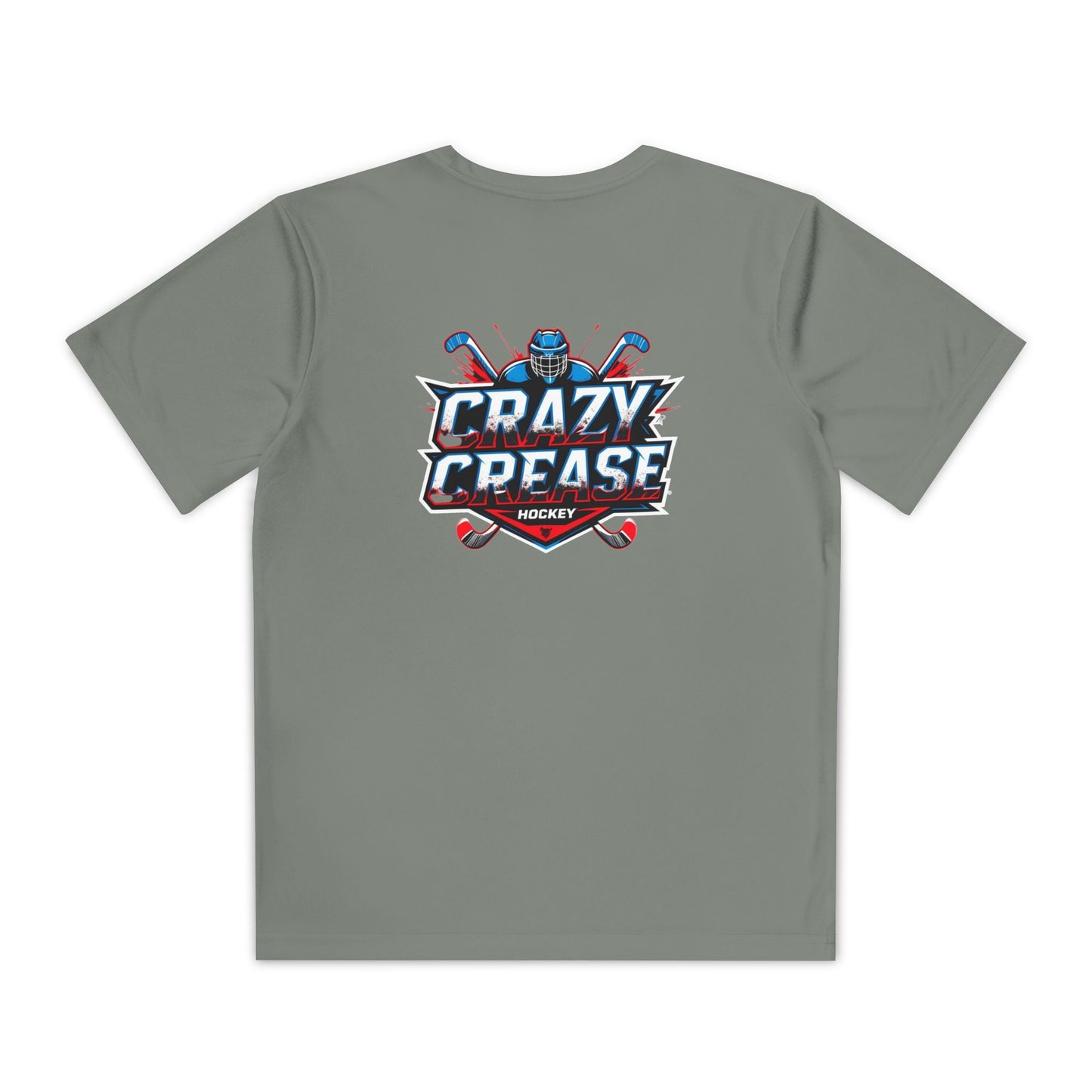 Youth Crazy Crease Hockey Tee