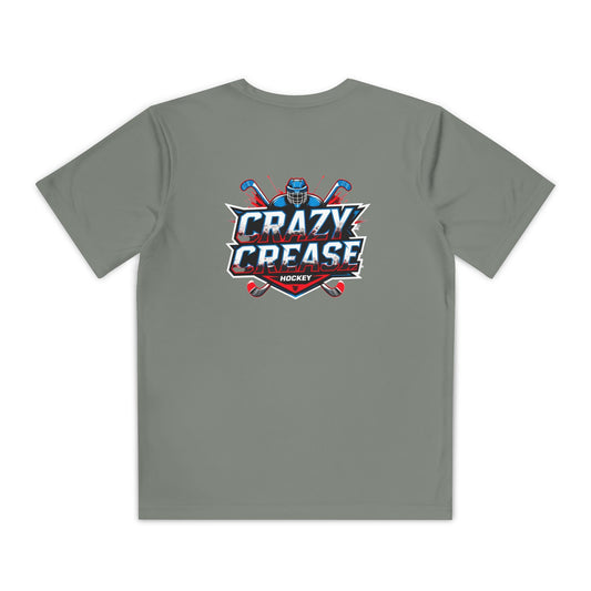 Youth Crazy Crease Hockey Tee