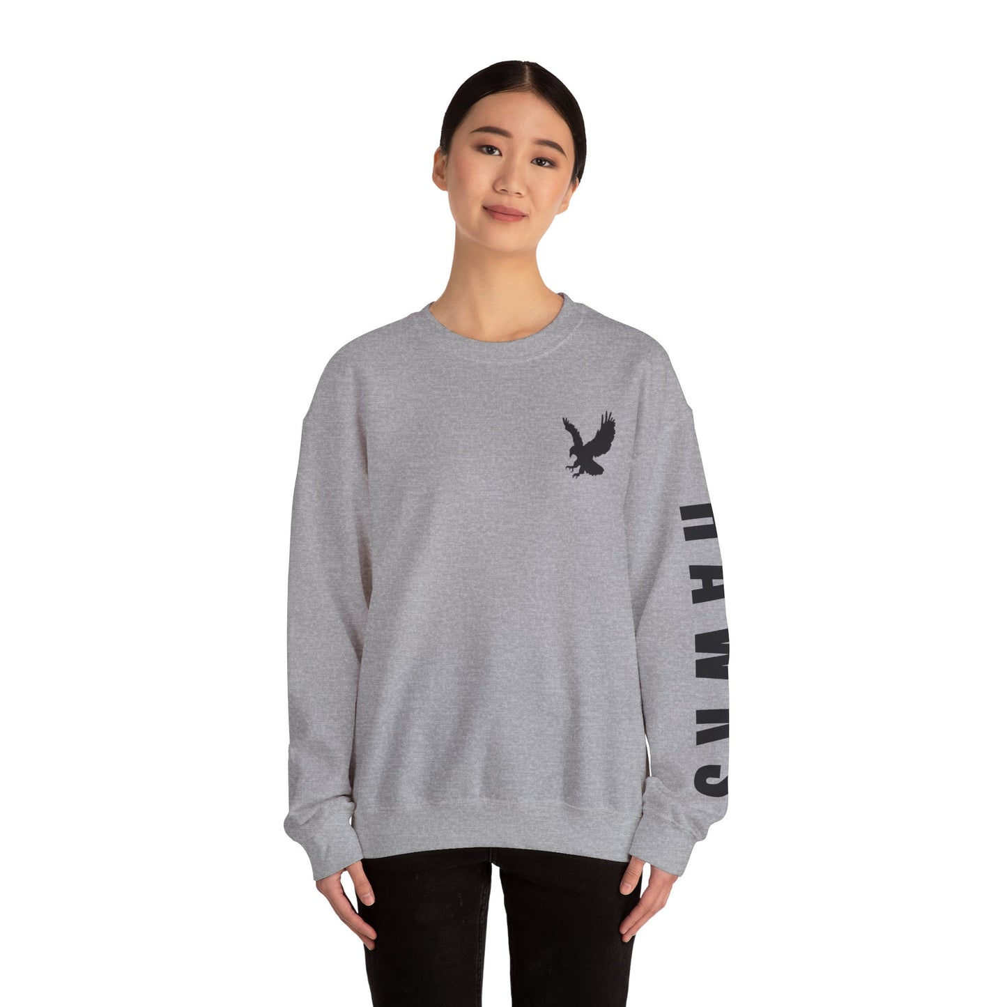 Adult Hawks, Littleton Crewneck