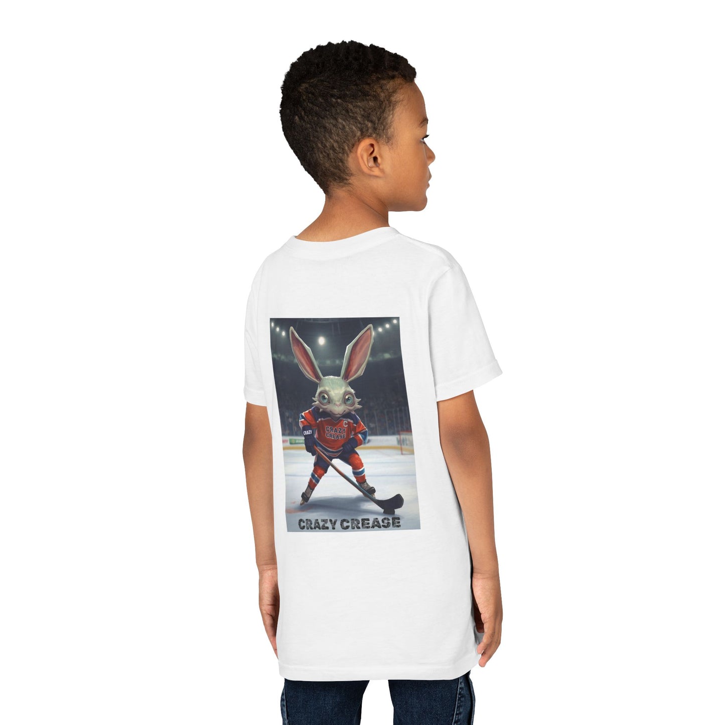 Youth Bunny Hockey Tee